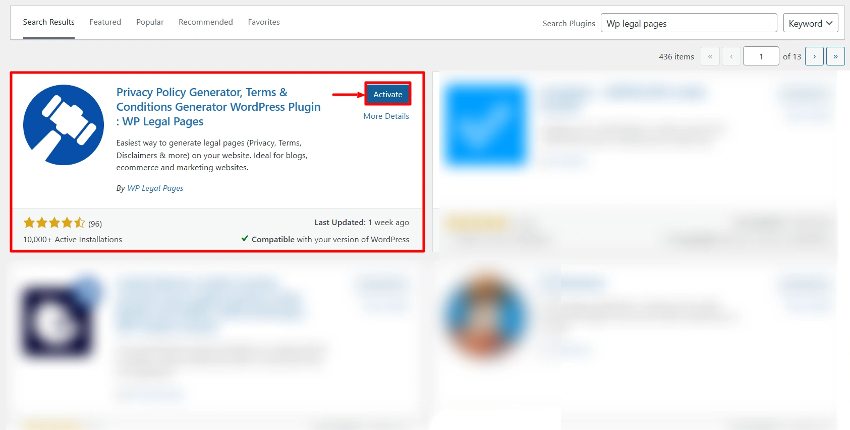 Click on Activate Now
