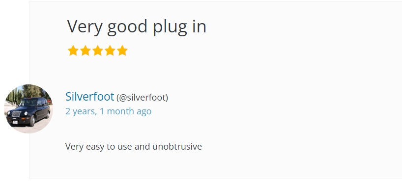 WP Cookie Consent WordPress.org review 7