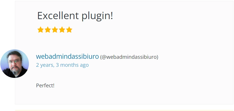 WP Cookie Consent WordPress.org review 11