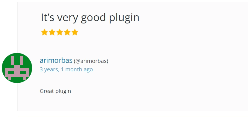 WP Cookie Consent WordPress.org review 4