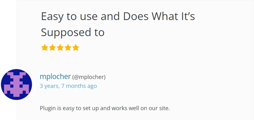 WP Cookie Consent WordPress.org review 14