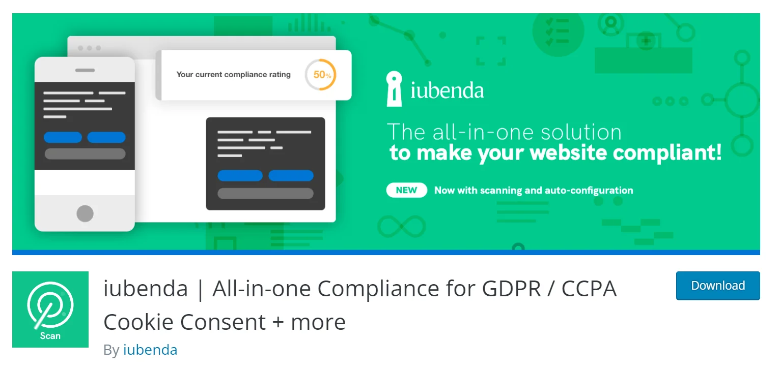 Iubenda plugin