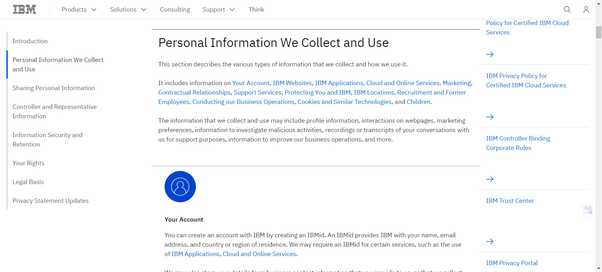 IBM Privacy Notice