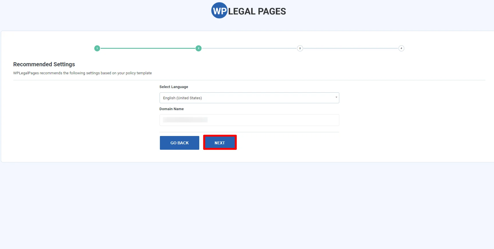 Entering business information