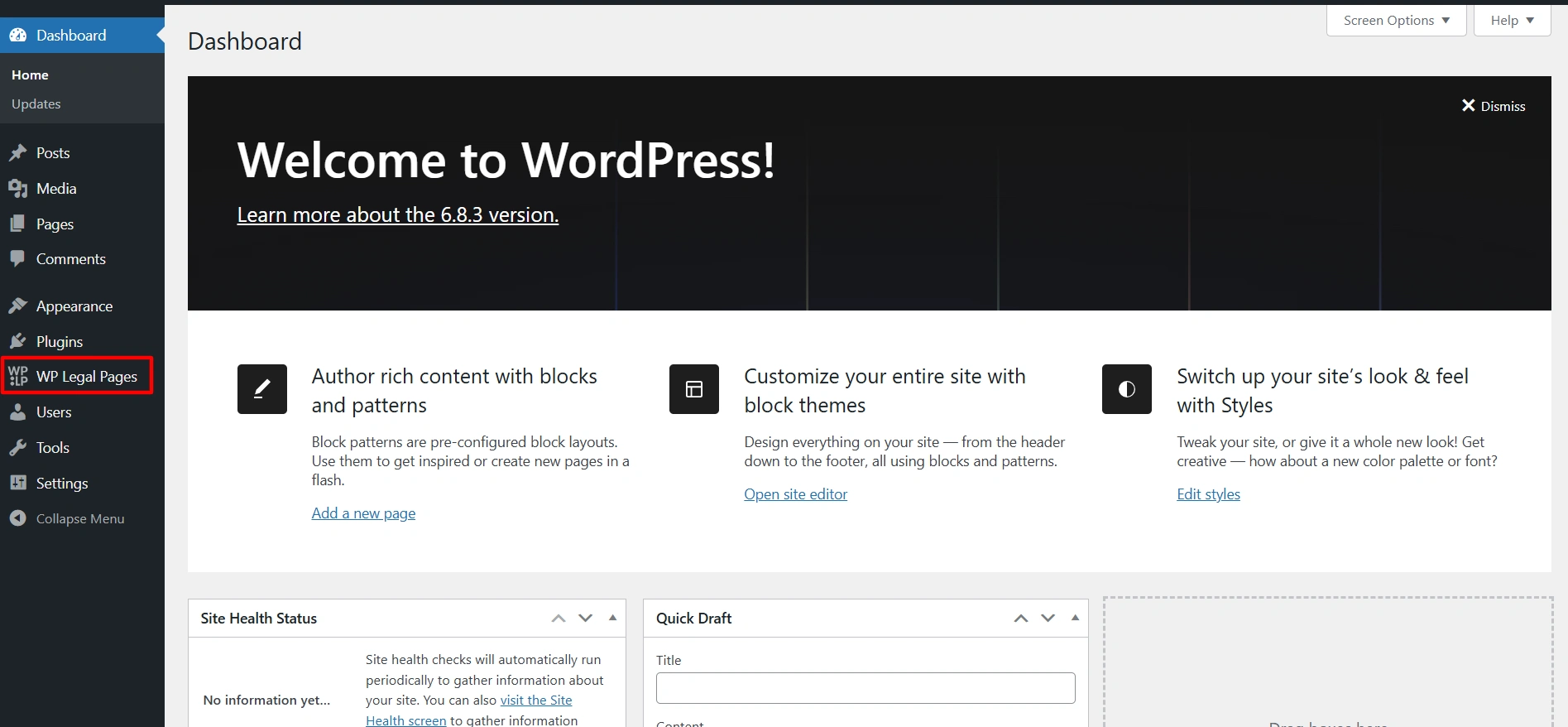 WP cookie consent plugin