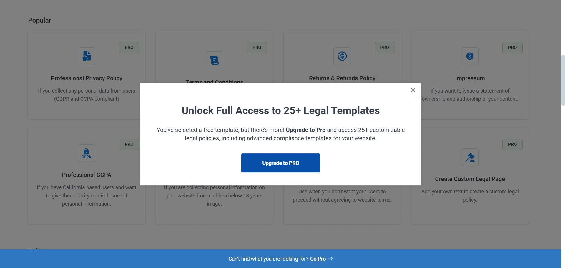 Unlock 25+ legal templates