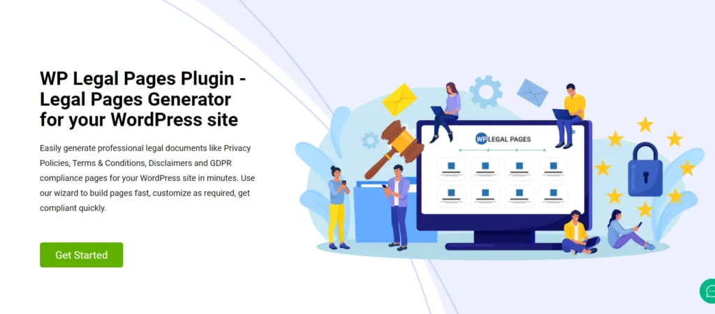WP Legal Pages Plugin - CCPA policy generator