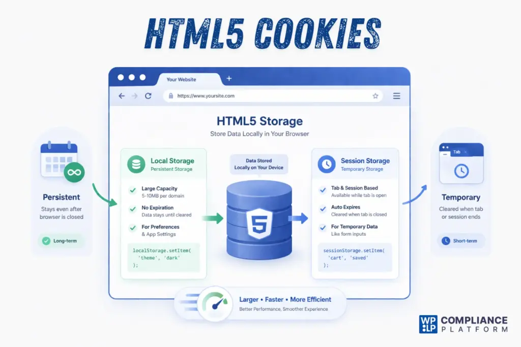 HTML5 cookies