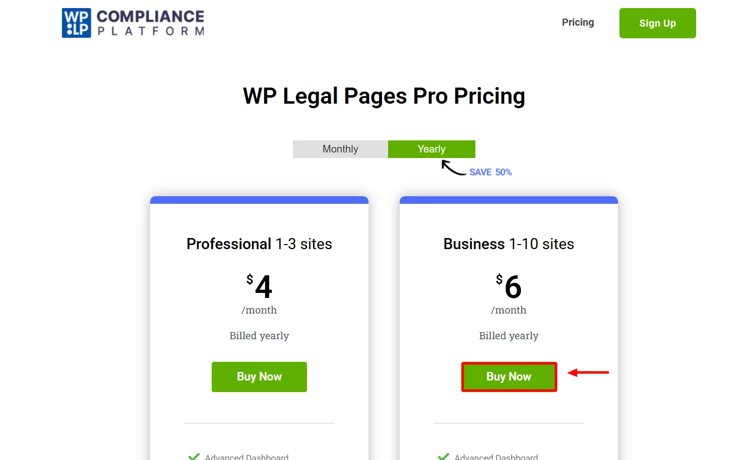 Click on Buy now button