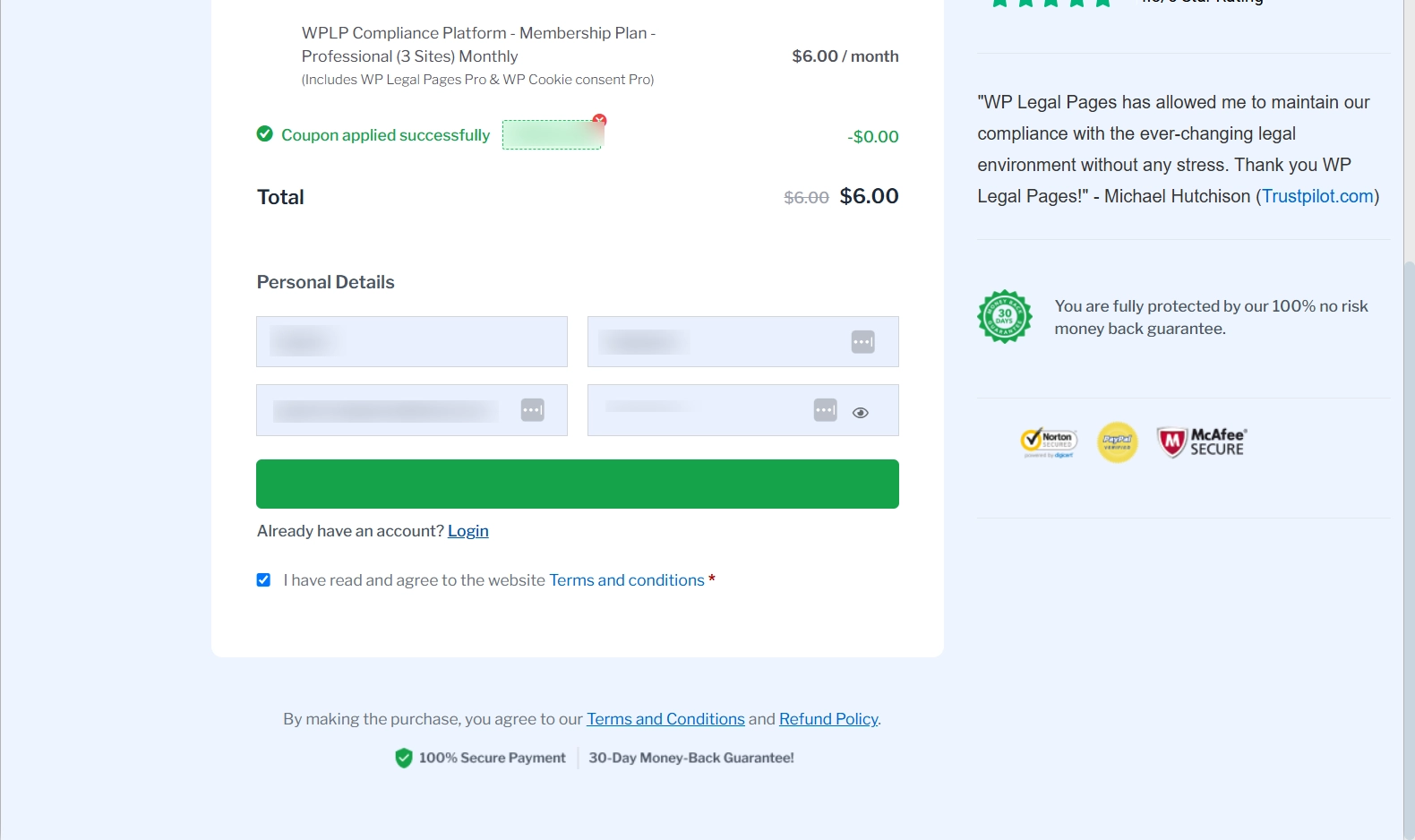 Click on Submit button