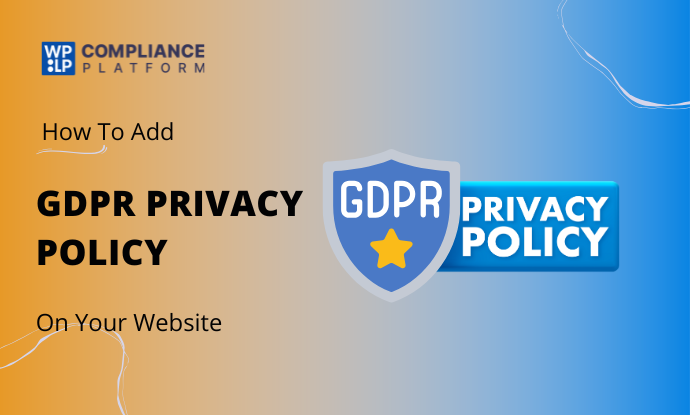 GDPR privacy Policy