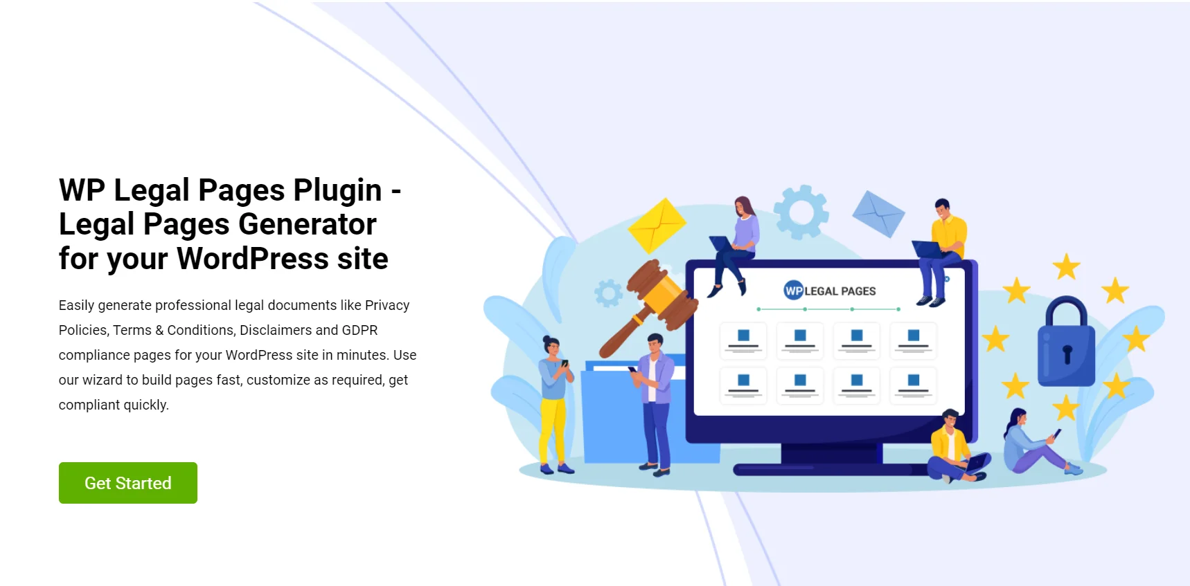 WP Legal Pages- A GDPR privacy Policy generator