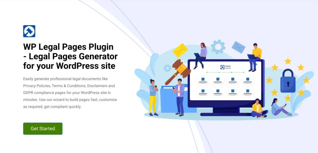 WP Legal Pages Plugin- privacy disclosure generator