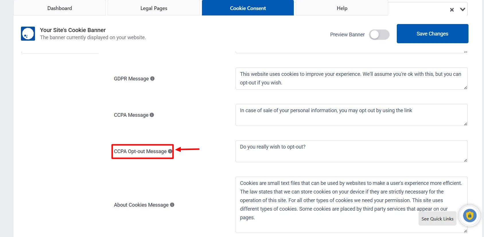 Opt-out requirement for lowa law