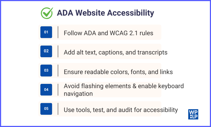 ADA Website Accessibility