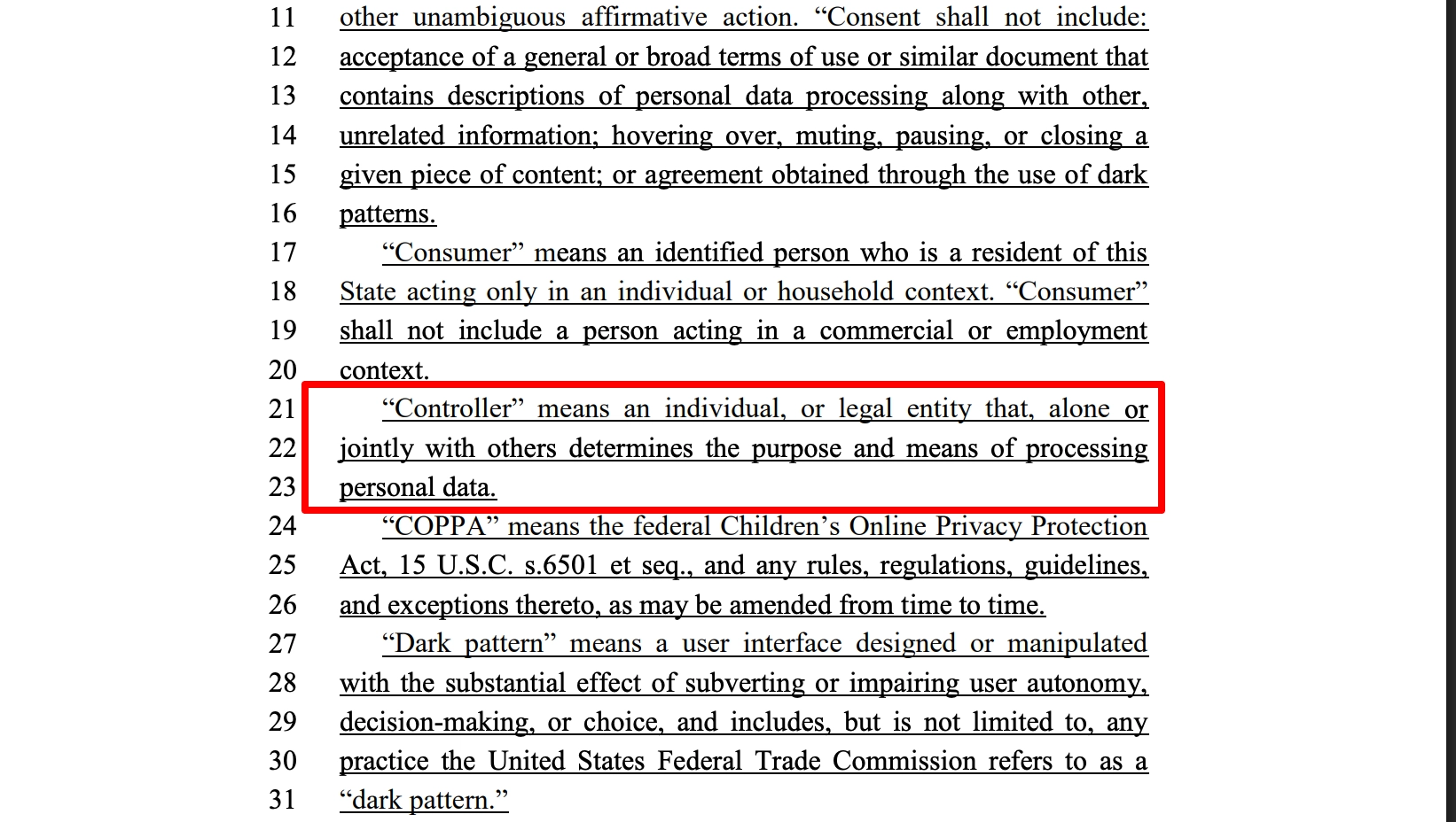 definition controller