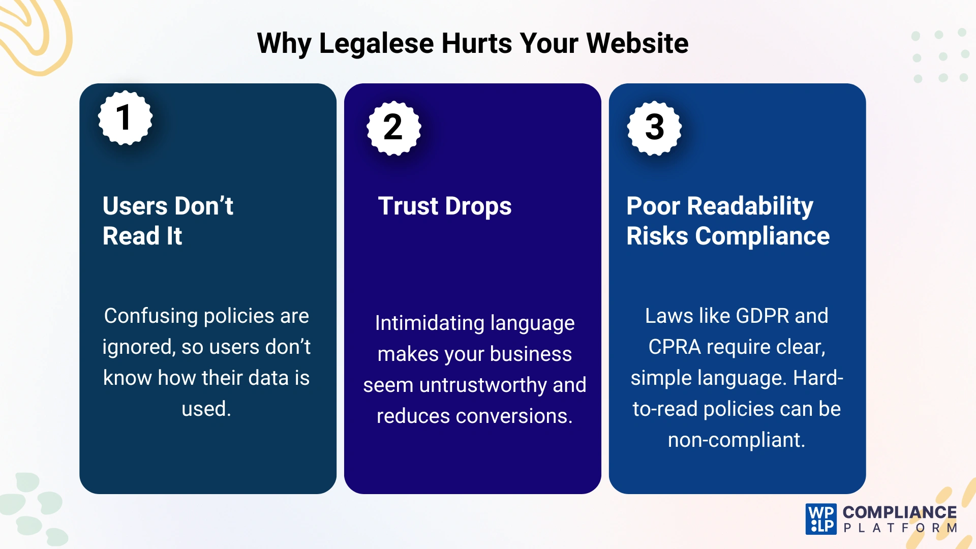 Why Legalese Hurts Your Website